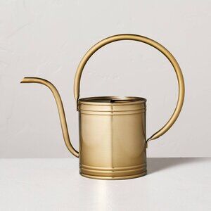 Hearth & Hand Magnolia 1L Accented Metal‎ Watering Can Brass Finish - Target